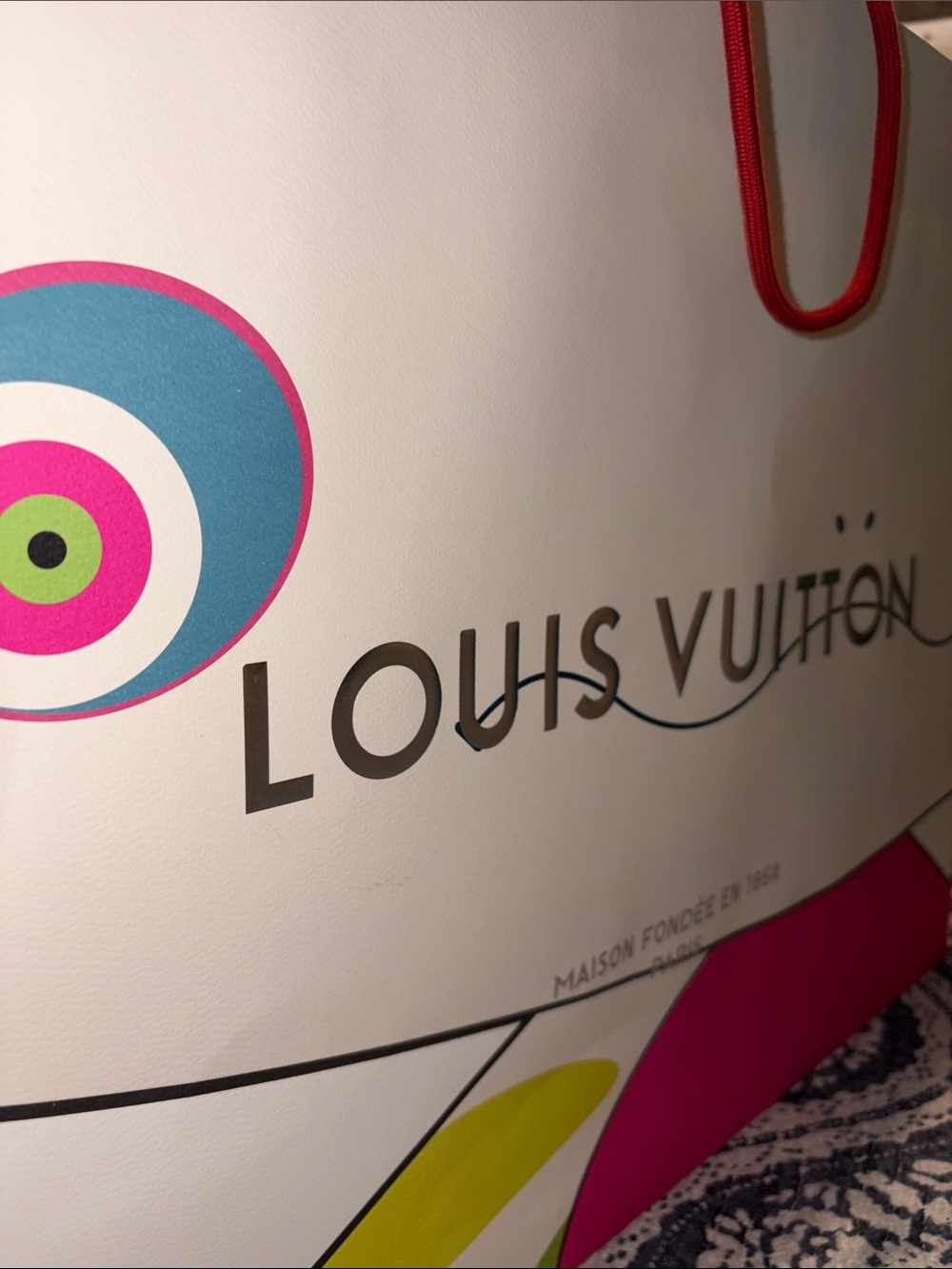 Louis Vuitton MURAKAMI 20th Year Shopping Bag - Large - Picture 2 of 5
